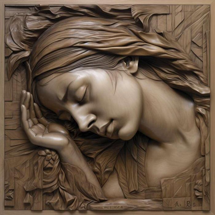 نموذج ثلاثي الأبعاد لآلة CNC 3D Art 